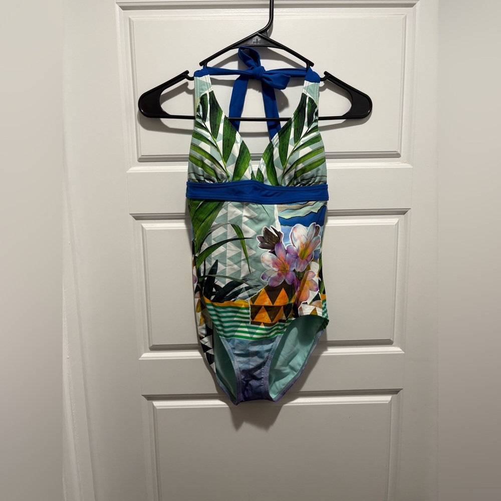 Prana One-Piece Tropical Bathing Suit, NWT- size XS
